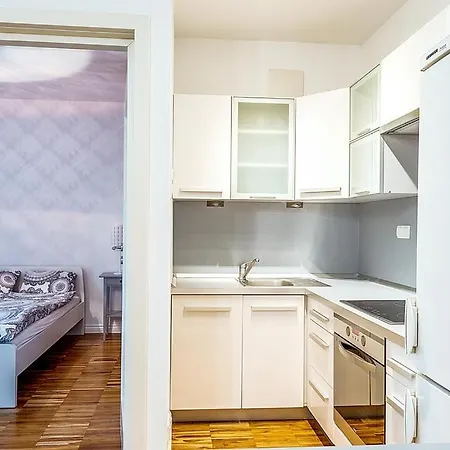 Apartment Powisle With Garage Warsaw